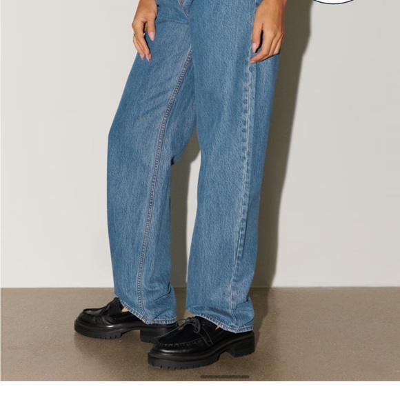 Abercrombie high rise taper Jeans size 28 NWT - Picture 4 of 11